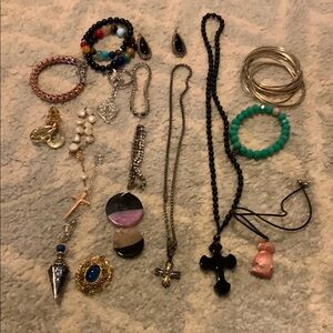 Elegant Multi-Color Jewelry Set